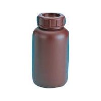 東京硝子器械 TGK 広口瓶 PE製 茶褐色 1L 358-22-02-26 1本 184-0358（直送品）
