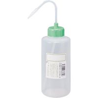 東京硝子器械 TGK NT洗瓶 BII型 カラーcap広口 500mL 色5 LGR 927-22-22-65 1本 185-7117（直送品）