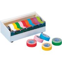 東京硝子器械 TGK カラーテープ 巾24mm 5m巻 緑色 444-55-86-73 1巻 186-1422（直送品）