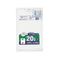 東京硝子器械 TGK 容量表示入ポリ袋 20L 10枚 153-23-68-71 1袋(10枚) 189-8944（直送品）