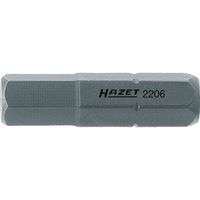 HAZET ビット(差込角8mm) 対辺6mm 2206-6 1本 859-4010（直送品）