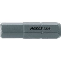 HAZET ビット(差込角8mm) 対辺7mm 2206-7 1本 859-4011（直送品）