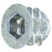 SUNCO 三価ホワイト 鬼目ナット Sタイプ 6 X 13 (200本入) 6100000S0060013003 1箱(200本)（直送品）