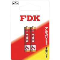 FDK アルカリ乾電池 単6形2本(ブリスターパック) LR8D425F(2B) 1セット(40本:2本×20パック) 387-1883（直送品）