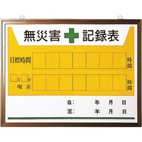 ユニット 無災害記録表の板のみ 899-31A 1枚 167-7688（直送品）