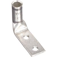 PANDUIT 銅製圧縮端子 2穴 撚り線電線サイズ AWG4 AWG3 単線電線サイズ AWG2 バレル角度 90度 LCD4ー14BFー（直送品）