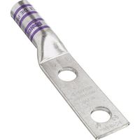 PANDUIT 銅製圧縮端子 2穴 電線サイズ AWG4/0 取付穴サイズ 104mm 取付穴間隔 254mm LCC4/0ー38DWーX（直送品）