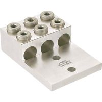 PANDUIT アルミ製メカニカルコネクター 2穴3バレルラグ 電線サイズAWG2ー600kcmil LAM3LB600ー12ー1（直送品）