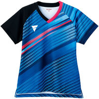 VICTAS（ヴィクタス) 卓球 ゲームシャツ V-LGS224 4XL ＢＬ 512103 1枚（直送品）