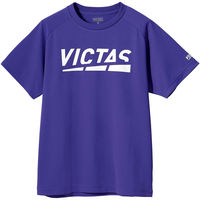 VICTAS（ヴィクタス) 卓球 Tシャツ PLAY LOGO TEE 150 ＶＩ 632101 1枚（直送品）