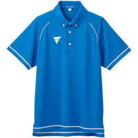 VICTAS（ヴィクタス) 卓球 ポロシャツ V-PP215 4XL ブルー 033463 1枚（直送品）