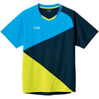 VICTAS（ヴィクタス) 卓球 ゲームシャツ COLOR BLOCK GS M ＴＱ／ＮＶ 612103 1枚（直送品）
