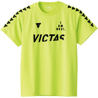 VICTAS（ヴィクタス) 卓球 Tシャツ V-TS245 L ライムグリーン 532201 1枚（直送品）