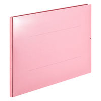 コクヨ アスクル 共同企画 背幅伸縮ファイル PPラミネートA3ヨコ ピンク 10冊 オリジナル