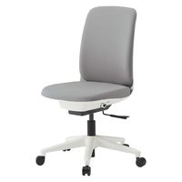 イトーキ トルテUチェア ハイバック 肘無し ウレタンキャスター ホワイト×ホワイトグレー KJ-310PVM-W9W7 1脚（直送品）