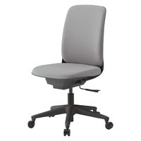 イトーキ トルテUチェア ハイバック 肘無し ナイロン双輪キャスター ブラック×ホワイトグレー KJ-310PV-T1W7 1脚（直送品）