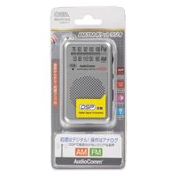 オーム電機 ポケットラジオ　Ｐ２１１Ｓ―Ｓ 　03-0975 1個（直送品）