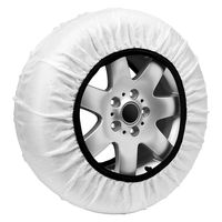 ISSE　SUPER58 スノーソックス (布製タイヤチェーン)　1個（直送品）