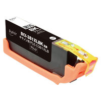 キヤノン（Canon）用 互換インク プレジール PLEーC381XLB ブラック BCIー380/BCIー381シリーズ 1個（わけあり品）