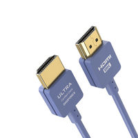 デジフォース DF D0057NB HDMI CABLE 1.8m ネイビーブルー　1本（直送品）