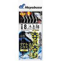 ハヤブサ HS356 飛ばし 大サバアジ シラス5本