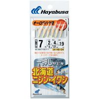 ハヤブサ HB HS434-8-2 北海道ニシン・イワシ 6本針　1パック（直送品）