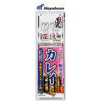 ハヤブサ HB NB369-15-5 投匠カレイ 胴突式 2本鈎2セット　1パック（直送品）