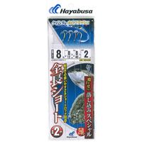 ハヤブサ HB SS430-13-18 落込ケイムラホロ ショート 4本　1パック（直送品）
