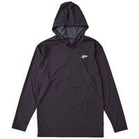 ハヤブサ HB Y1640-L-90 フーデッドアンダーシャツ ブラック 1枚（直送品）