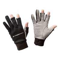 ハヤブサ HB Y4182-M-90 シープバックグローブ 3本 黒 1双（直送品）