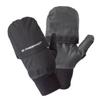 ハヤブサ HB Y4190-M-90 インシュレーションミトングローブ 黒 1双（直送品）