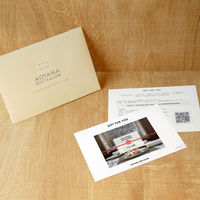 AoyamaLab ギフトカード　手土産　お祝い　賞品　贈り物に　AOYAMA COLLECTION（20点以上掲載）　スタンダード封筒（直送品）