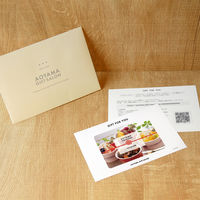AoyamaLab ギフトカード　手土産　お祝い　賞品　贈り物に　AOYAMA COLLECTION　200点以上掲載　スタンダード封筒（直送品）