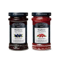 ギフトカード　御礼熨斗　内祝い　贈り物に　【サン・ダルフォーフルーツジャム170g 2種詰め合わせ B】用ギフトカード　二重封筒（直送品）