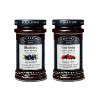 ギフトカード　御礼熨斗　内祝い　贈り物に　【サン・ダルフォーフルーツジャム170g 2種詰め合わせ E】用ギフトカード　二重封筒（直送品）