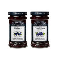 ギフトカード　御礼熨斗　内祝い　贈り物に　【サン・ダルフォーフルーツジャム170g 2種詰め合わせ I】用ギフトカード　二重封筒（直送品）