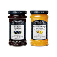 ギフトカード　御礼熨斗　内祝い　贈り物に　【サン・ダルフォーフルーツジャム170g 2種詰め合わせ J】用ギフトカード　二重封筒（直送品）