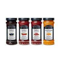 ギフトカード　御礼熨斗　内祝い　贈り物に　【サン・ダルフォーフルーツジャム170g 4種詰め合わせ D】用ギフトカード　二重封筒（直送品）