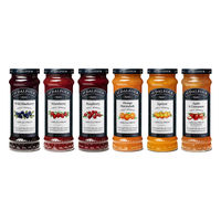 ギフトカード　御礼熨斗　内祝い　贈り物に　【サン・ダルフォーフルーツジャム284g 6種詰め合わせ E】用ギフトカード　二重封筒（直送品）