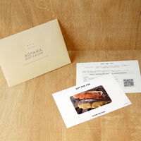 AoyamaLab ギフトカード　手土産　お祝い　賞品　贈り物に　金沢近江町市場「のざきの焼魚」厳選6切セット(6種)　スタンダード封筒（直送品）