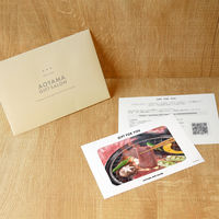AoyamaLab ギフトカード　手土産　お祝い　賞品　贈り物に　神戸牛焼肉 バラ肉(300g)　スタンダード封筒（直送品）