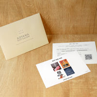 AoyamaLab ギフトカード　手土産　お祝い　賞品　贈り物に　東京・大阪名店カレー詰合せ(4食セット)　スタンダード封筒（直送品）