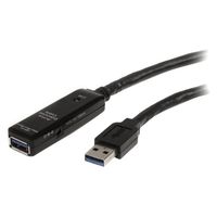 USB 延長ケーブル 3m USB-A[オス] USB-A[メス] アクティブリピータケーブル USB3.0 延長コード 1本