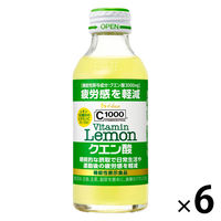 ハウスウェルネスフーズ　C1000 ビタミンレモン クエン酸　1パック（6本入）