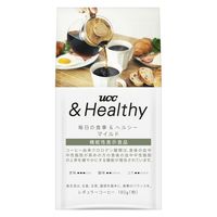 【コーヒー粉】UCC上島珈琲 UCC &Healthy マイルド 1袋（180g）