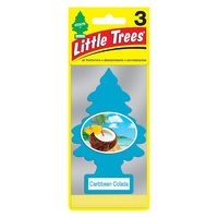 CAR-FRESHNER LittleTrees（リトルツリー） CaribbeanColada MultiPack 3（直送品）