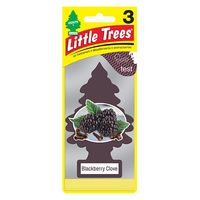 CAR-FRESHNER LittleTrees（リトルツリー） BlackberryClove MultiPack 3（直送品）