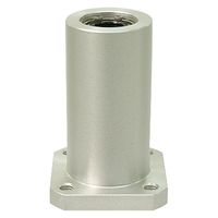 オザック精工 リニアベアリング角フランジ(アルミケース)内径35mm外径72mm全長158mm LFWK35-UU 1個（直送品）