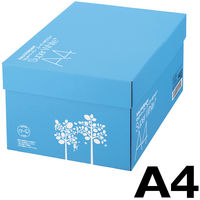 コピー用紙　マルチペーパー　スーパーホワイト+　A4 1箱（5000枚：500枚入×10冊）　アスクル  オリジナル