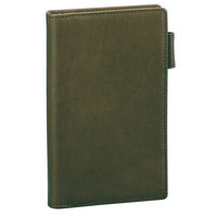 レイメイ藤井 オリーブレザースリム　ポケット　グリーン JDP3029M 1冊（直送品）